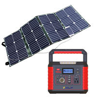 Homes Use Panel Off-grid Solar Energy Portable Lithium Battery Home Backup Ac 700w Power System