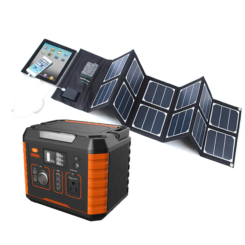 Panel Off-grid 48v 96v 200w 300w Generator Solar Energy Portable Lithium Battery Home Backup Ac Power System
