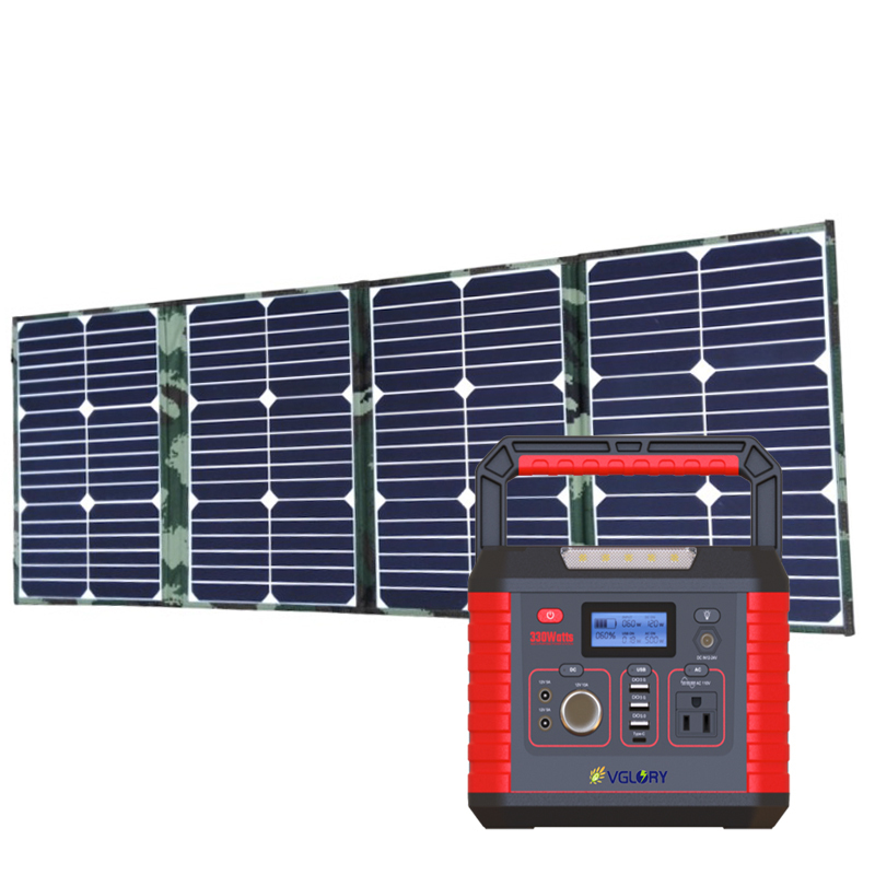 1000w Portable Strong Power Supply Generator Solar Energy Systems 500w Electricity Generation