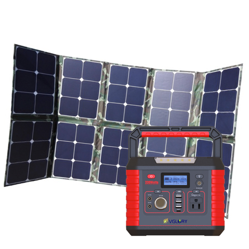 Aluminum Alloy Body Home&outdoor Use Off-grid Power Photovoltaic Solar Off Grid Generator 1000w