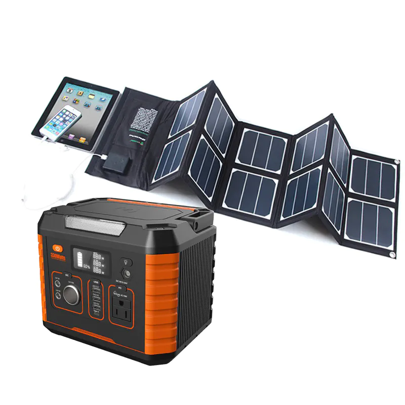 500w 1kw Generator Home Hiking Solar Power Off Grid Mobile Charging Station Generation System
