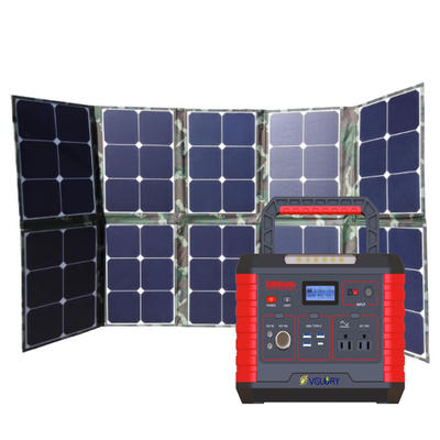 Office Off-grid Lifepo4 Lithium Battery Manufacture Kits 500w 1kw For Lighting Solar Power System Home India
