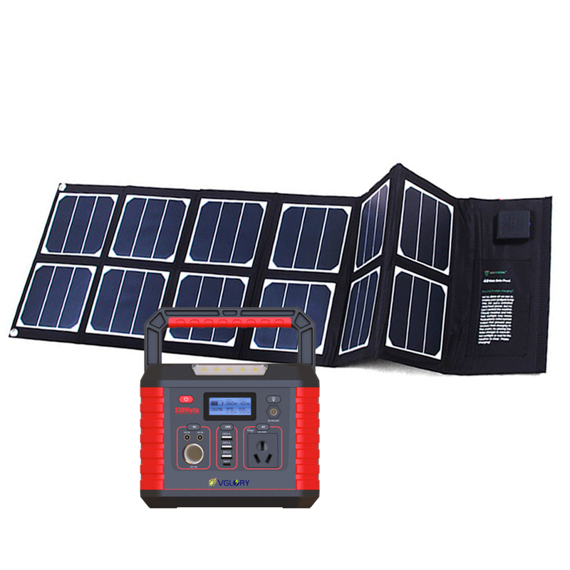 Ac 300w 220v Powered Wholesale Power Inverter System 1000w Off-grid Portable Solar Panel Generator