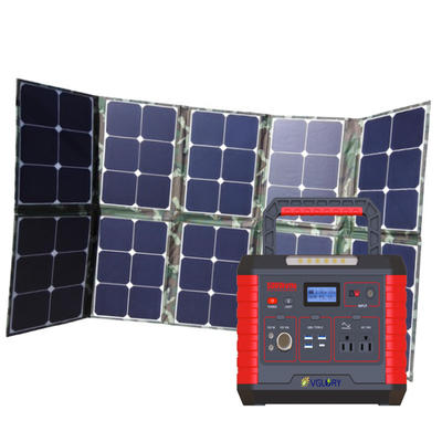 Stand Compact 500wh Home Use Popular Best -selling 500w 1kw New 220v 1000w Solar Power System