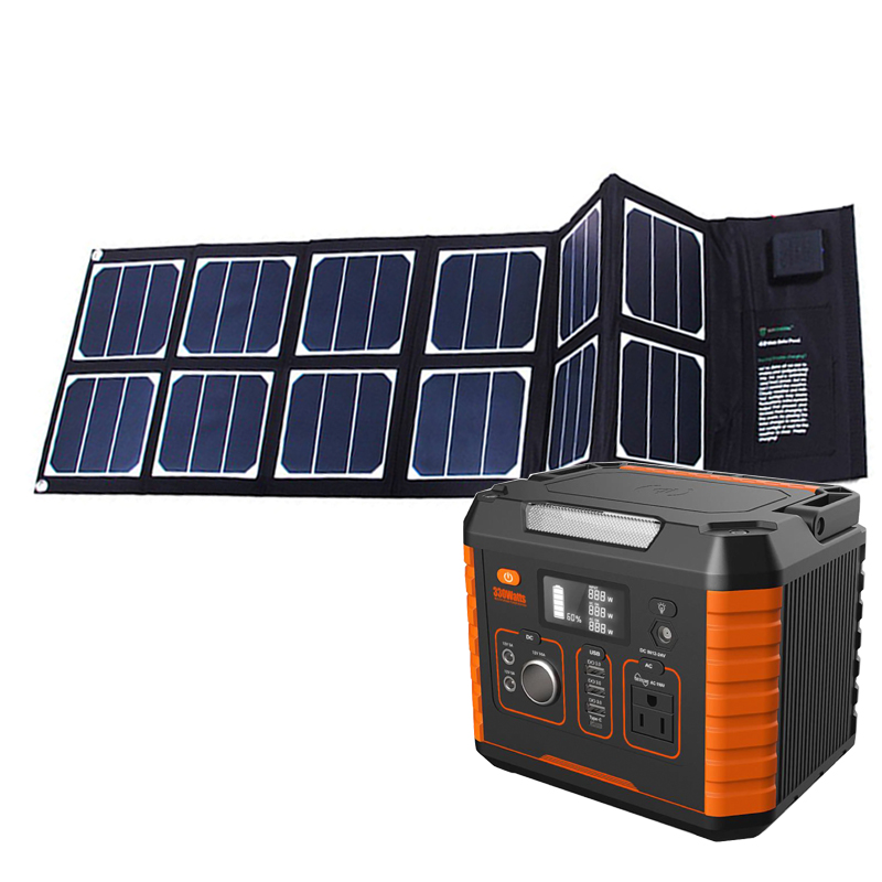 Powerbank Camping 200w 300w Portable Battery Outdoor Power All In One System Solar Kits For Home Lighting
