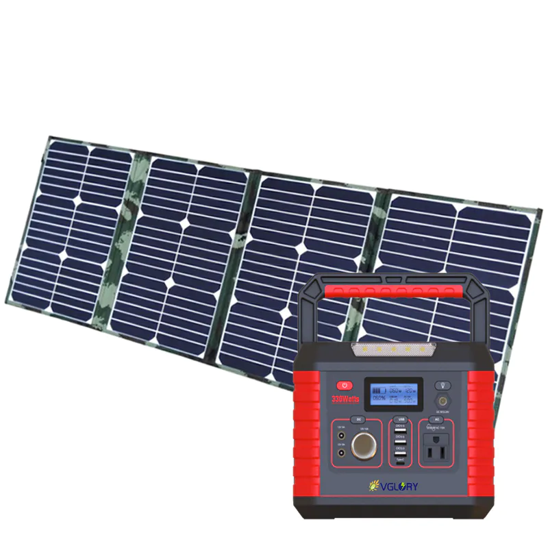 Small Portable Generator 500w 1000w For Homes Built-in Battery 1kw Strong 500w Emergency Solar Kit Generators