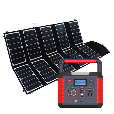 Lifepo4 Power Mobile Rechargeable 300w Lithium-ion Long Cycle Life Portable Solar Energy Battery System