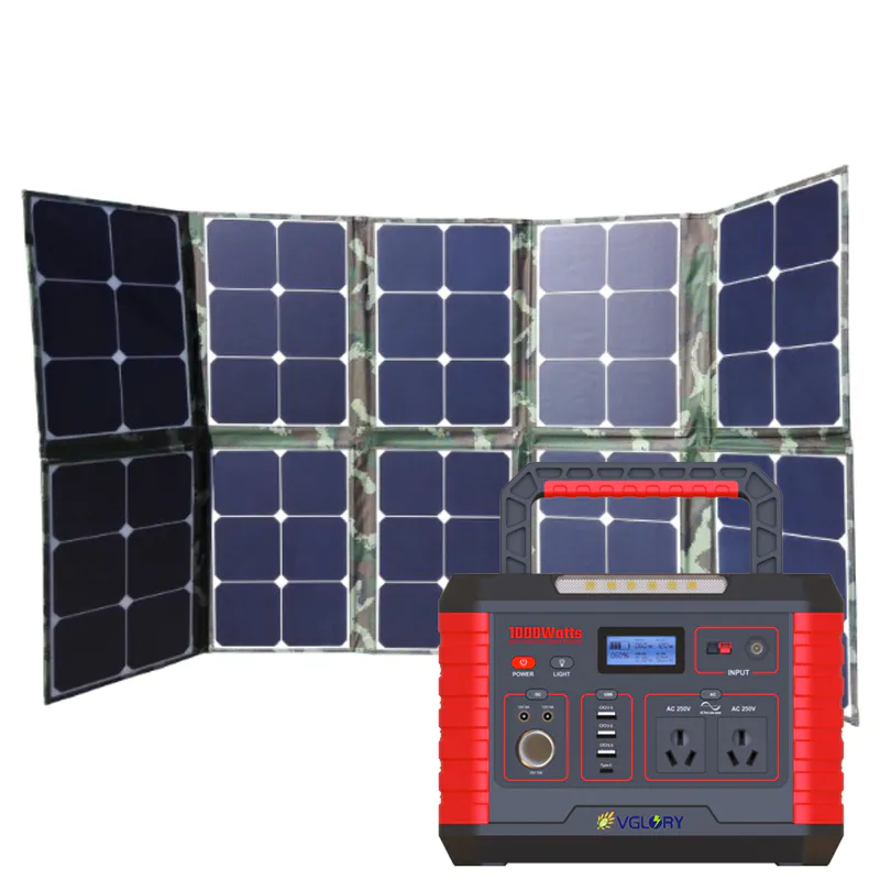 Lighting Home System 500w Generator Portable Mini Panel Energy Solar Inverter Electric Battery Kits