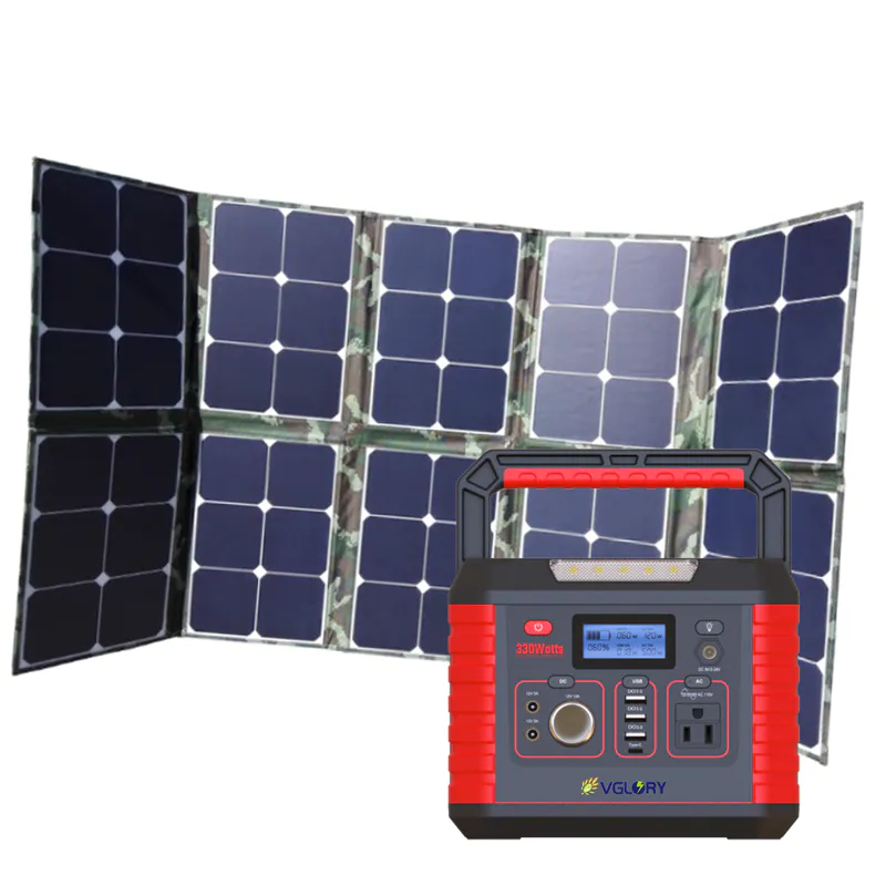 Advanced Cells 500w 700w Portable System Power Solar Lithium Battery Unit 1000w Electrical Panel Box