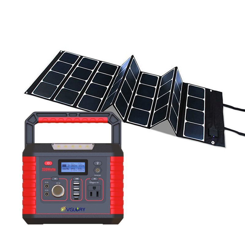 120w Laptop Outside System All In One Energy Kit 200w 300w For Networking Solar Power Generator Module