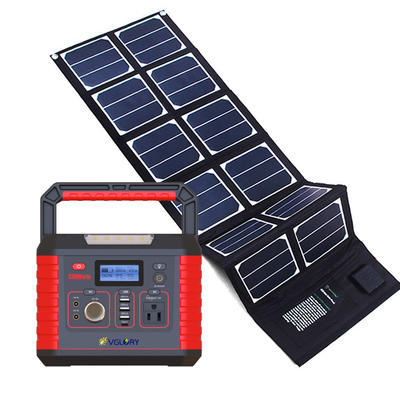 Use Energy Storage 200w 300w Small 52000mah Portable High Capacity 120w Panel Solar Off-grid Power System