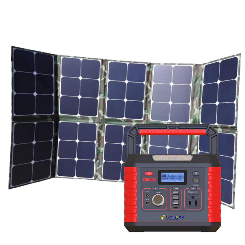 Generartor With 500w 1000w Inventor Energy Storage Measuring Instruments Solar Power System For Hunter