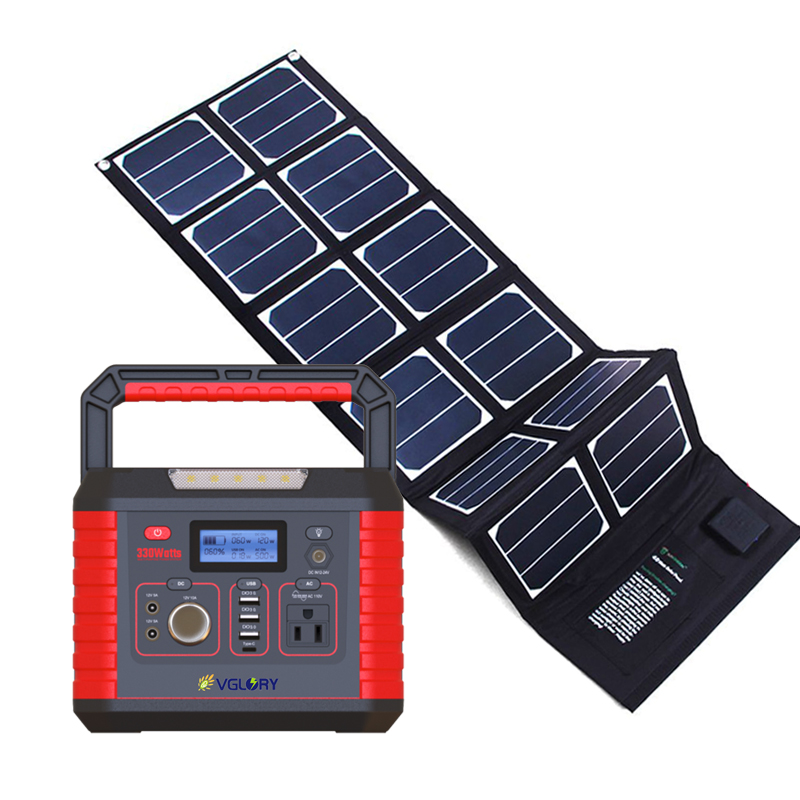 300w Portable Electric Power Energy Kit Hibrid And Wind Turbin Mini Projects Solar Generator Systems