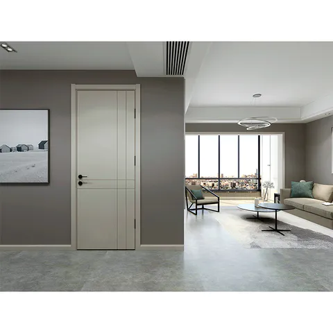 Wood Walnut Modern Different Design Solid Door Interior Sliding Graphic Design Hotel Push and Pull Polymer