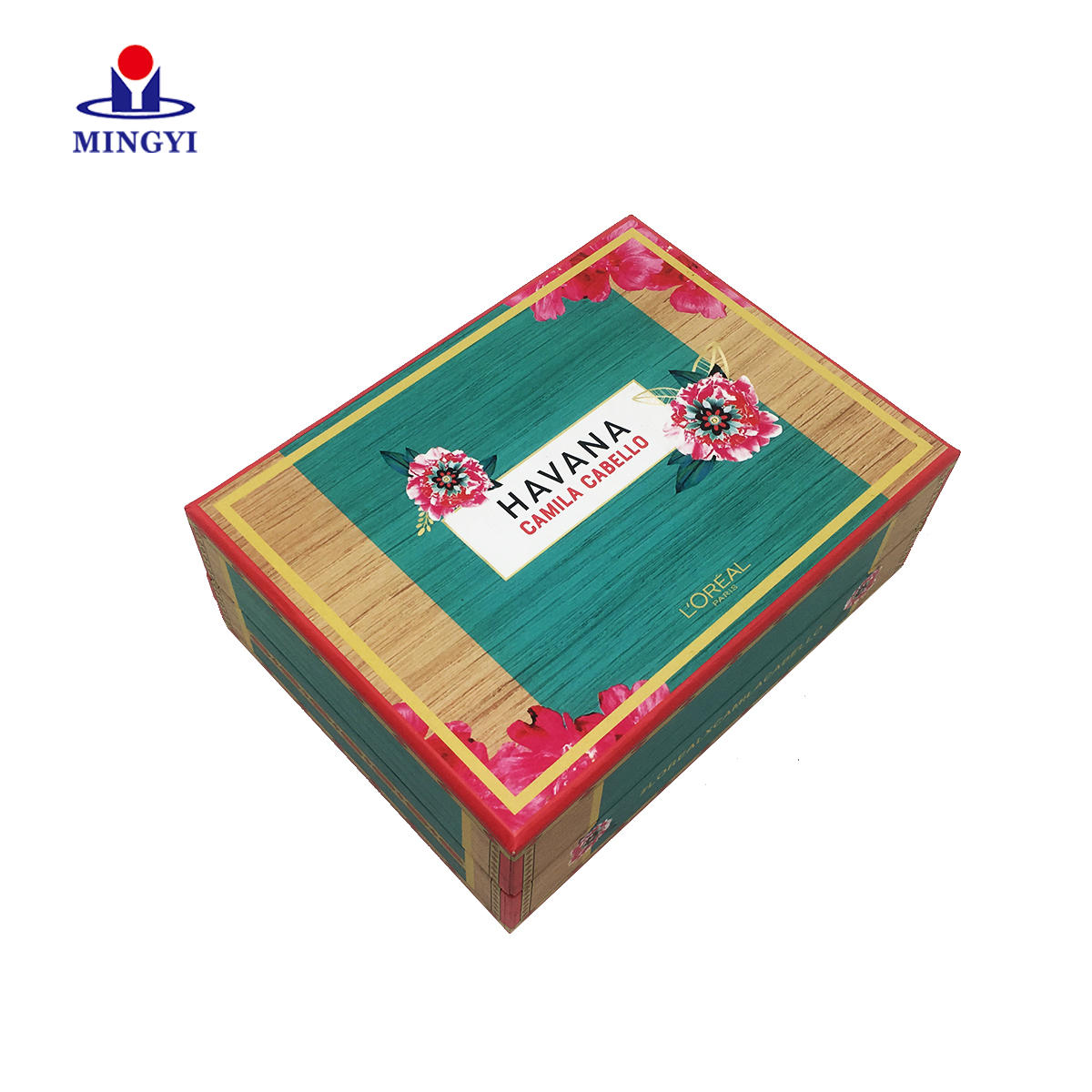 Custom Logo Folding Green Colour Clothing Food Paper Flat Cardboard Packing Luxury Magnetic Gift Box