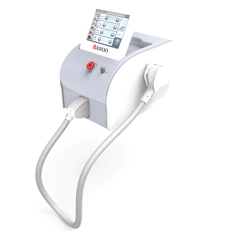 Chinese supplier big spot size powerful microchannel 400W portable 808nm diode laser hair removal Machine