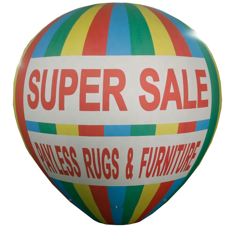Hot salePVC inflatable air balloon , inflatable helium balloon , inflatable flying sky balloon for advertising