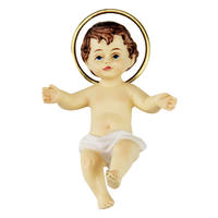 6 Cm Baby Jesus With Halo Statue Christian Religious Figurine Christian Boy Jesus Figurine