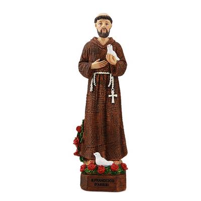 15cm San francesco D'Assisi figurine holiday decoration catholic religious statue human catholic religious statue