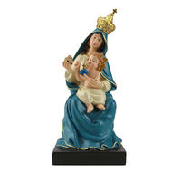 Resin Madonna With Baby Jesus Madonna With Baby Jesus Figurine Madonna With Baby Jesus In 25cm Statue