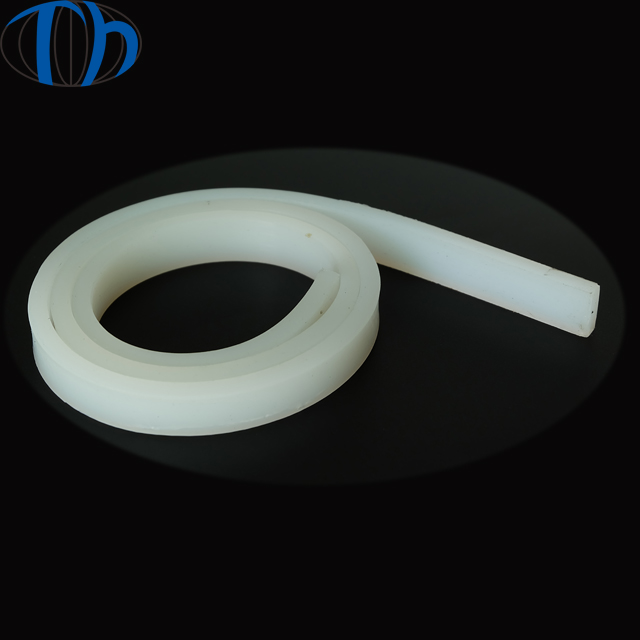 Foshan Factory Custom clear white silicone rubber seal strip