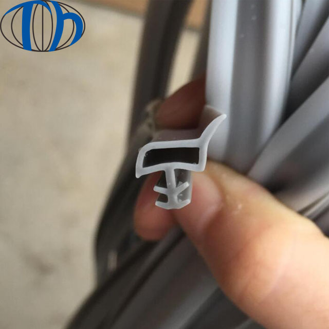 U shaped silicone rubber edging seal strip for sheet metal to protection