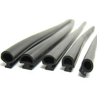 China factory produce automotive rubber parts for sunroof rubber seal