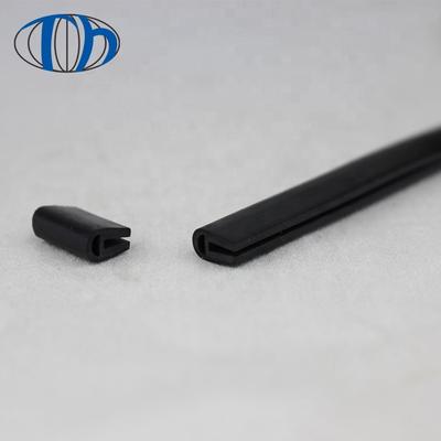 9.5 * 5mm PVC anti collision strip rubber pvc seal strip sliding window rubber strip