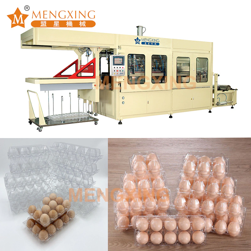 High Speed Plastic Package Machine Egg Tray Production Line Vacuum Forming Machine Plastic Tray Making Machine