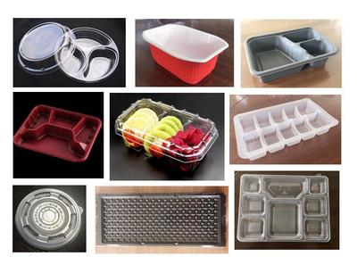 High Speed Vacuum Forming Machine for Disposable Plastic Box, Tray, Bowl