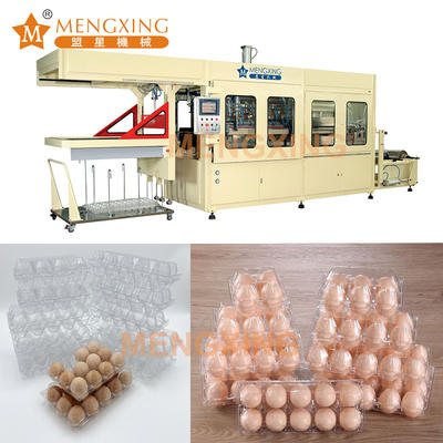 High Speed Plastic Food Tray Vacuum Forming Machine Touch Screen Egg Tray Vacuum Forming Equipment Vacuum Blister Machine