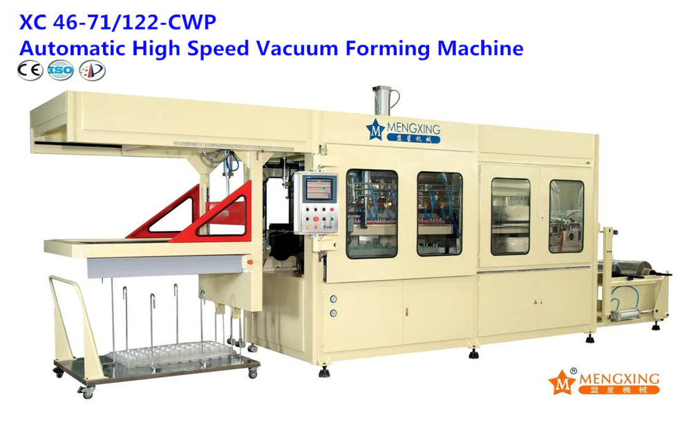 Plastic Disposable Cover Vacuum Products Making Forming Machine