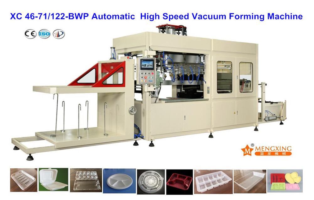 Automatic Plastic Vacuum Forming Machine with Single Heater Mengxing