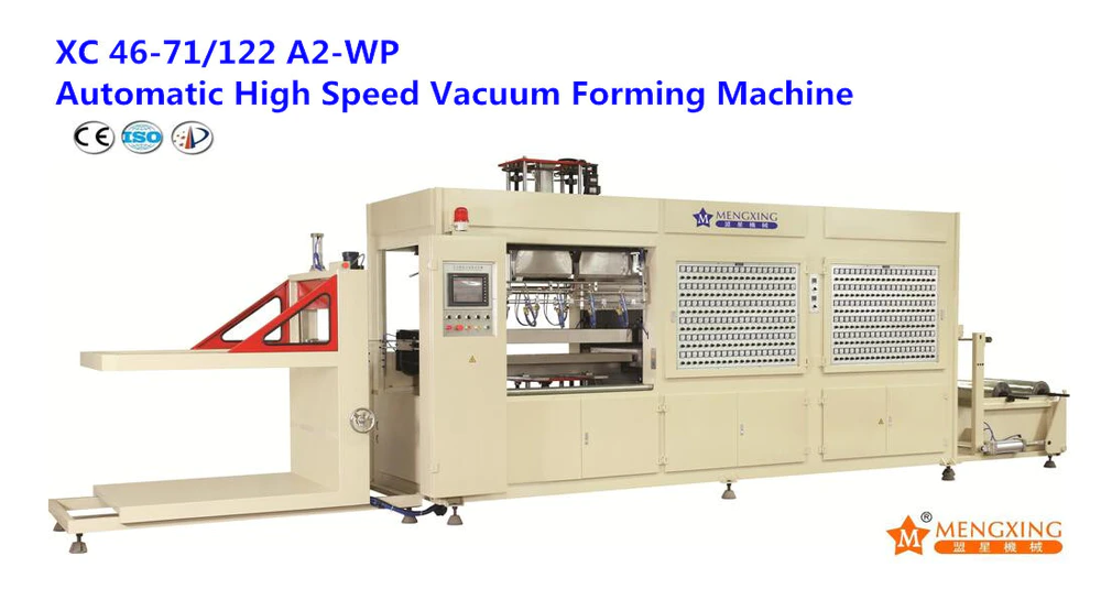 Automatic Plastic Cake Box Vacuum Forming Machine (XC46-71/122A2-WP)