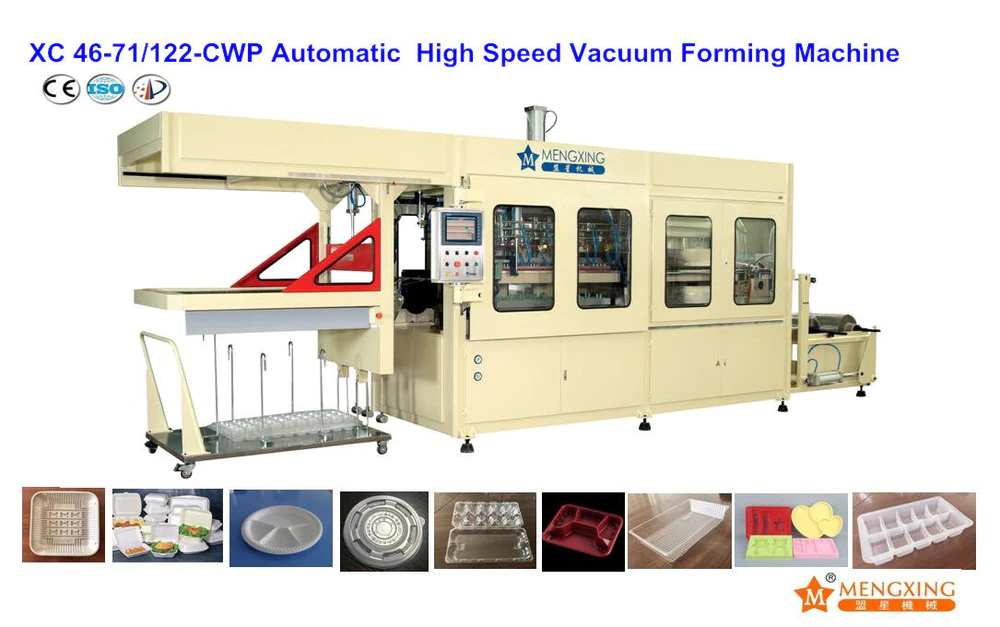 Plastic Vacuum Forming Machine (XC46-71/122A-CWP)