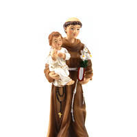 Beautifully high quality religious San Antonio resin statue for Decoration