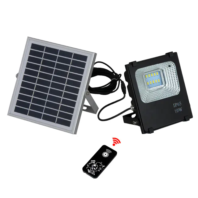 High efficiency outdoor waterproof solar panel IP65 10 20 30 50 100watt solar led flood light