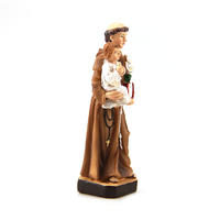 Religious home decoration custom design handmade religious saint anthony figurine