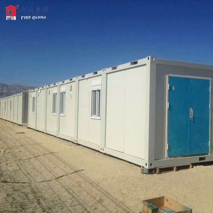 Army container house in afghanistan, army barrack prefabricated house