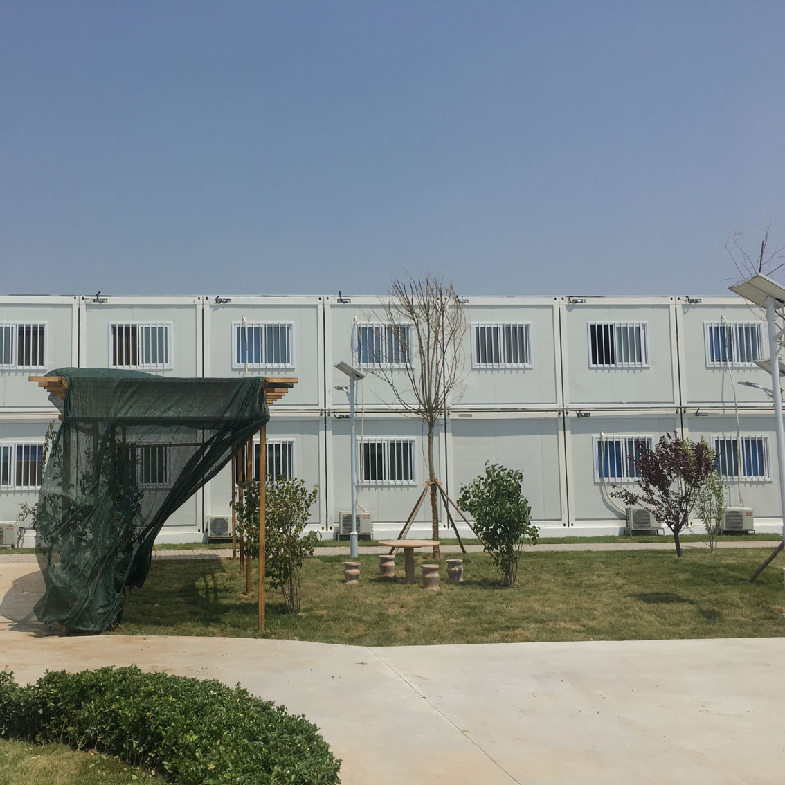 cheap price modular container house for worker accommodation camp in Middle east and africa