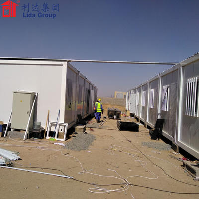 Easy assembled Refinery site container house dormitory