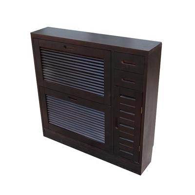 European style wooden solid wood porch shoe ark cabinet racks for sale