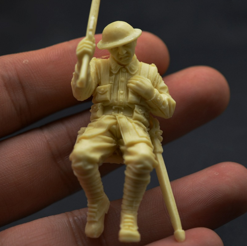 Hjgh quality Custom Soldier Action Figure with Weapons 1/32 military miniature figure
