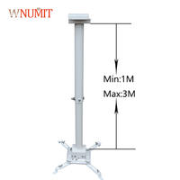 Universal Extendable Projector Ceiling/Wall Mount Bracket with Adjustable Height