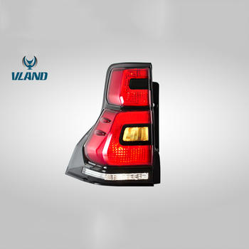 VLAND Manufacturer For Car Tail Lamp For Land Cruiser Prado LED Taillight 2010-2016 Full LED With Sequential Indicator