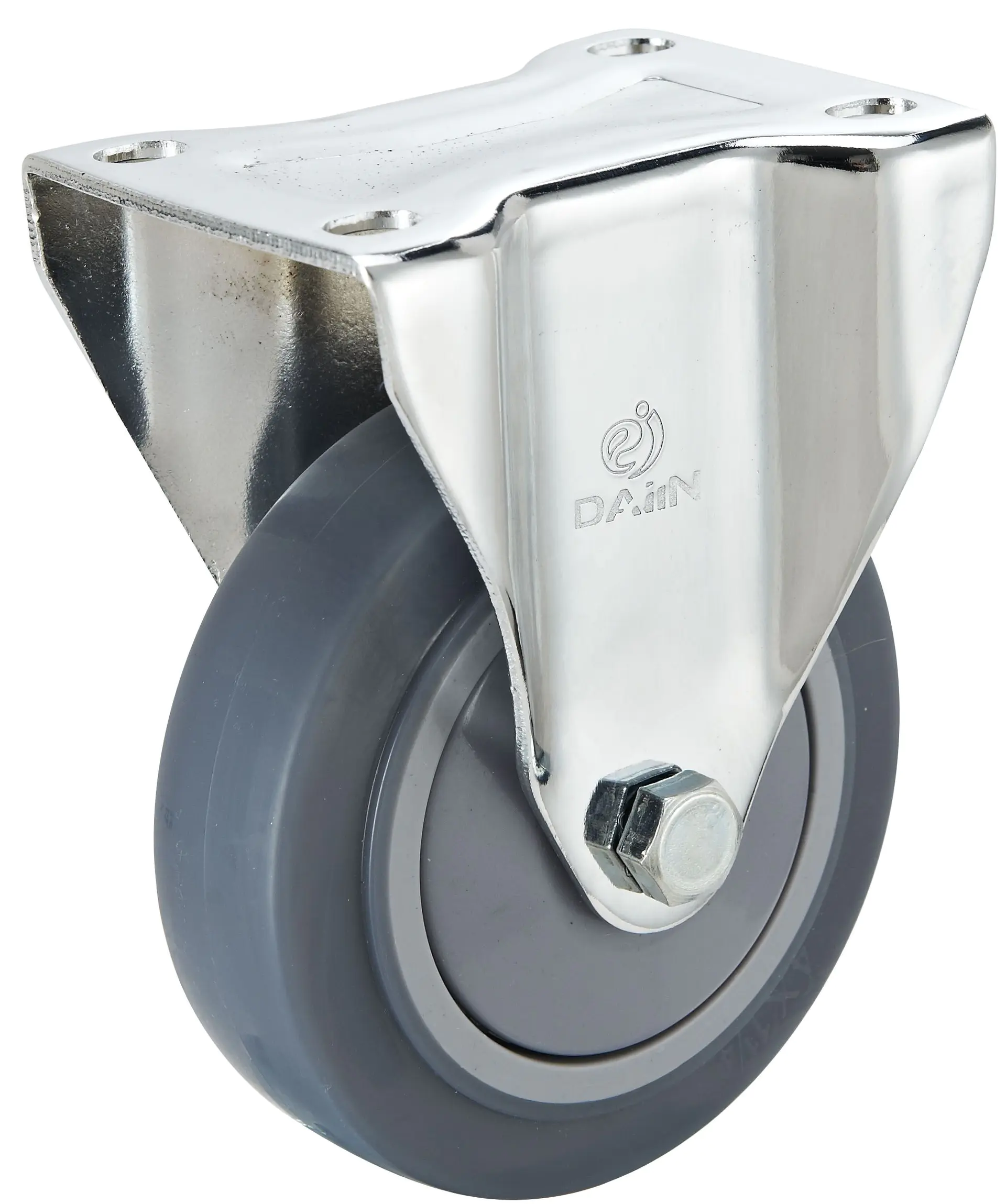 4 Inch Top Plate Trolley Wheel With Bearing Industrial Castering Equipment Platform Heavy Duty Trolley Cart Caster Wheels
