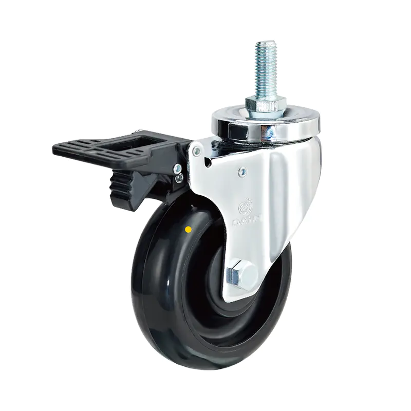 Conductive Antistatic Polyurethane ESD Threaded Casters