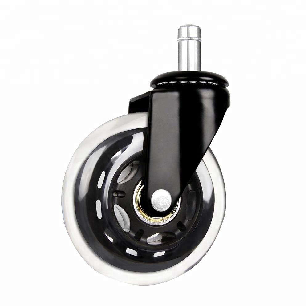 Removeable Cool Rollerblade Style Office Chair Caster Wheels