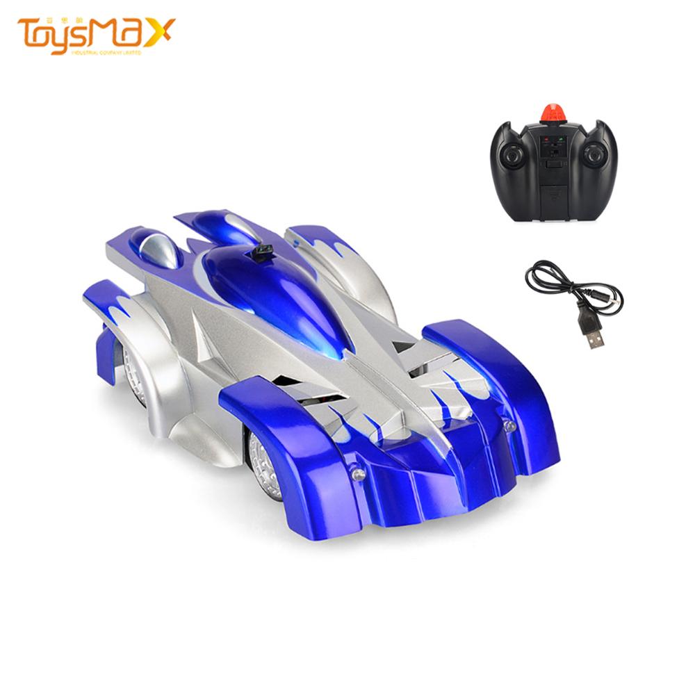 Led Light Stunt ToysRc Remote Control Wall Climbing Car For Sales