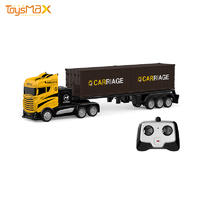 Hot sale 1:16 high simulation vehicle remote control tractor container